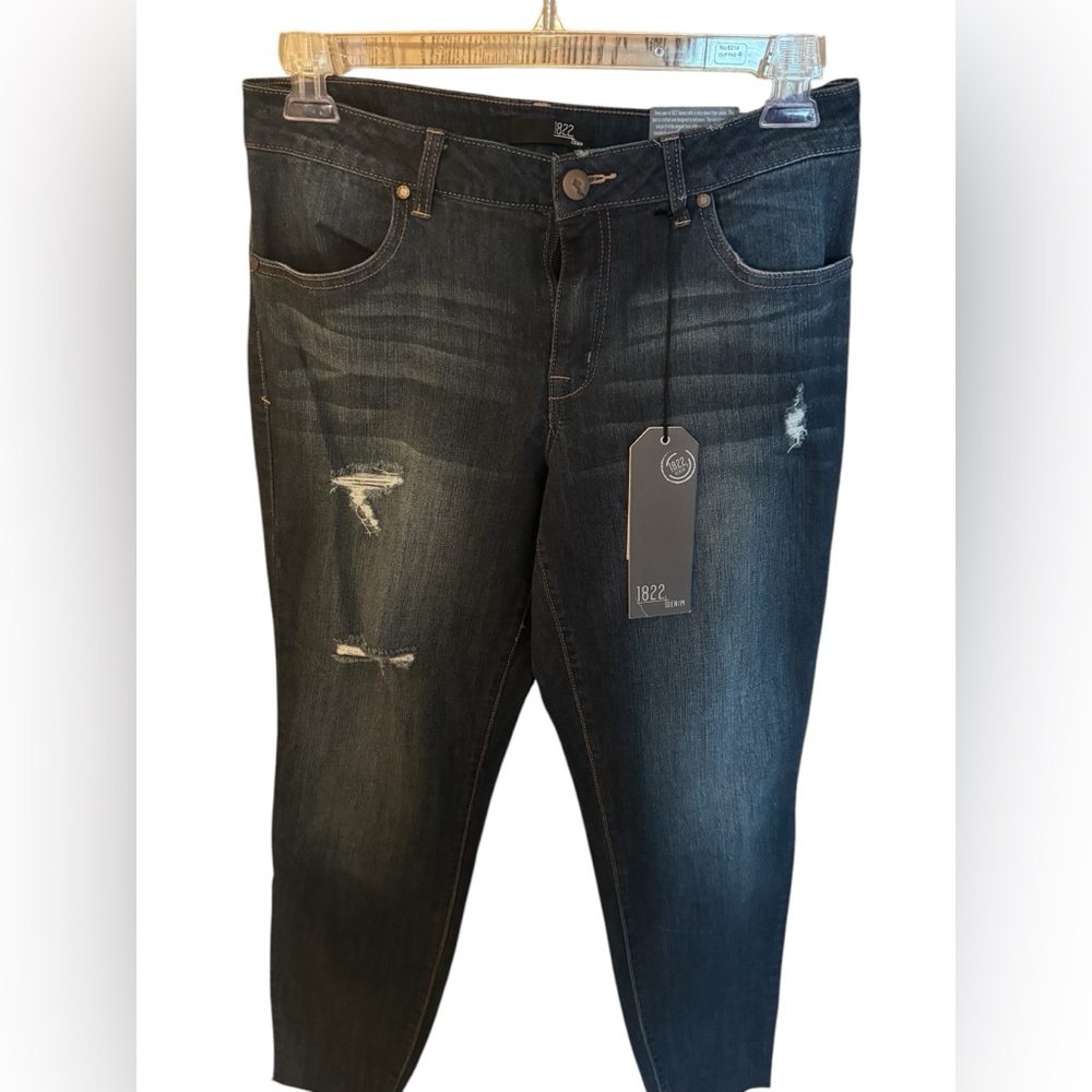 NWT 1822 Denim Ankle Skinny Jeans Size 14